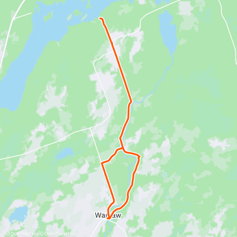 Warsaw - McCrackens Landing - Warsaw - 27.3Km