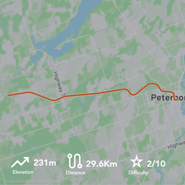 Doube's Trestle Bridge: Trans-Canada Trail West - 29.6Km