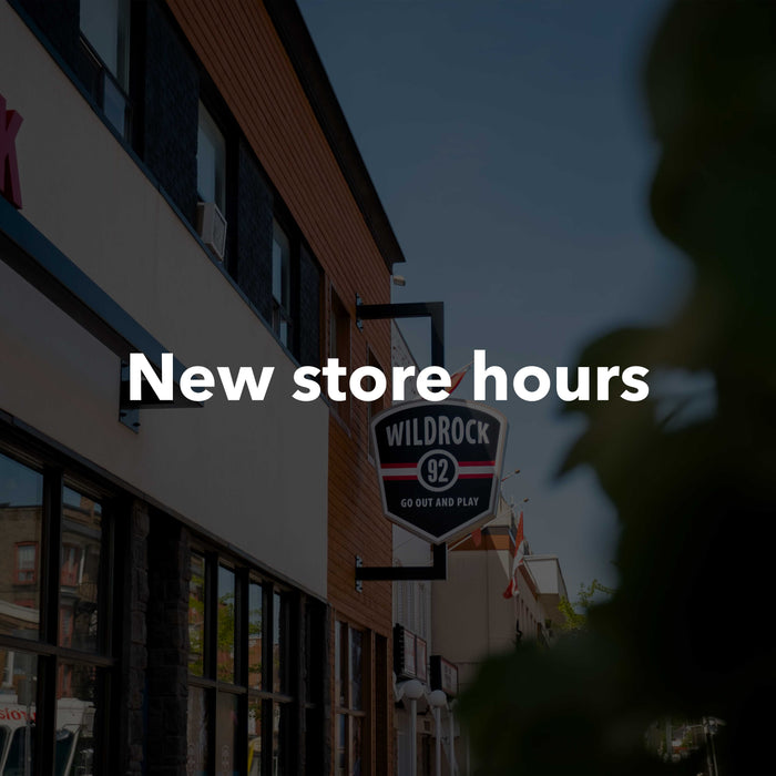 New Store Hours Starting April 1