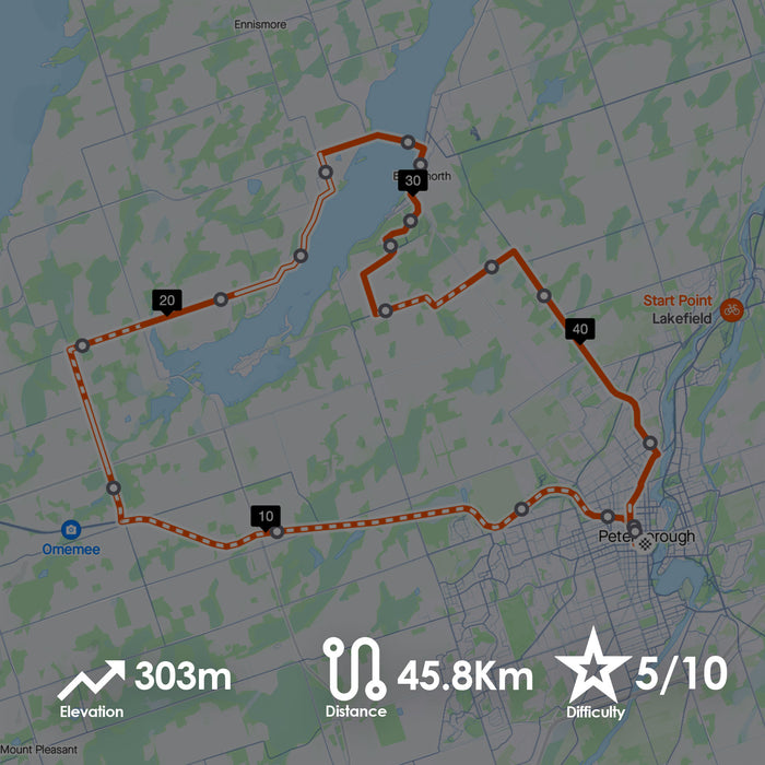 Valley Rd - 45.75Km