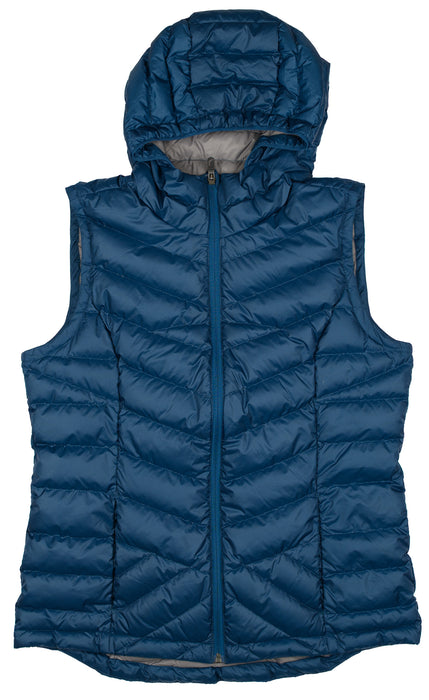 Women's Down Hooded Vest