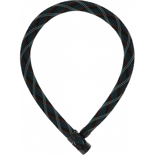 Chain Locks - Ivera Chain 7210/85 - 2.8 ft - 7 mm Square Links - Crossing Grey