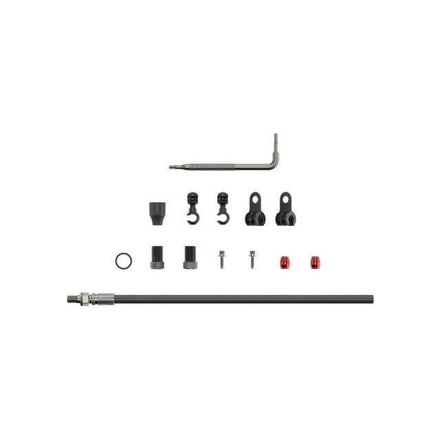 Threaded Inline Crimp 2000mm Hydraulic Brake Line Kit
