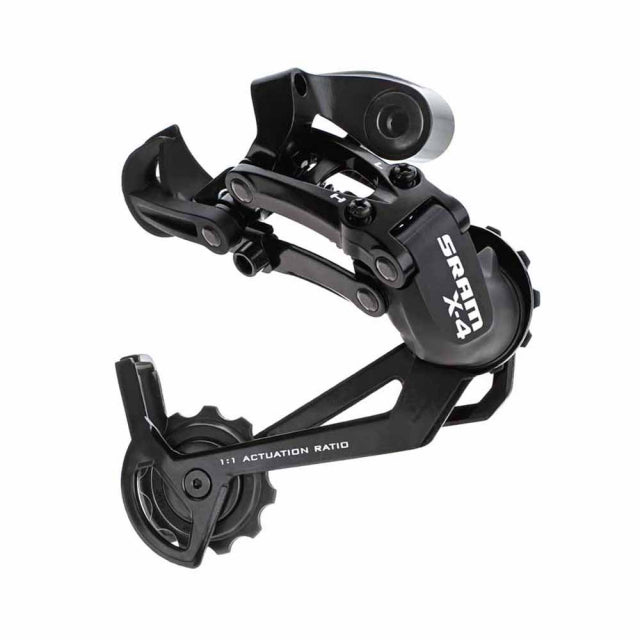 Rear Derailleur X-4 Long Cage Black