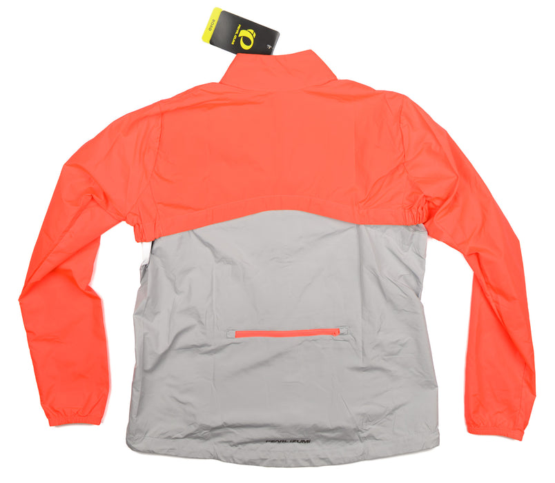 Pearl Izumi Women's Quest Barr Convert Jkt - Highrise/Fiery Coral (M) [Open Box]