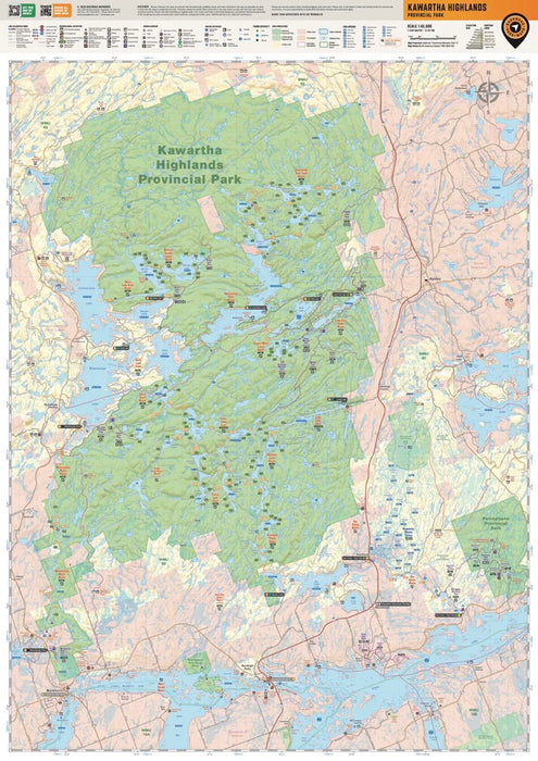 Kawartha Highlands Map