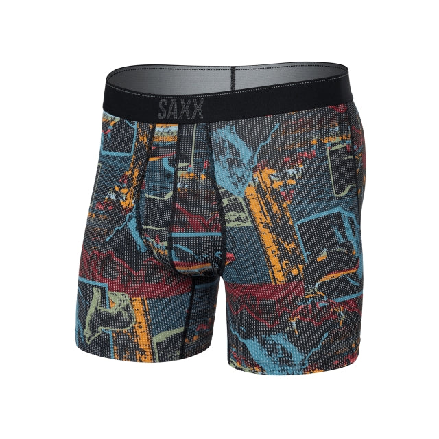 Men's Quest Quick-Dry Mesh Open Fly Boxer Briefs