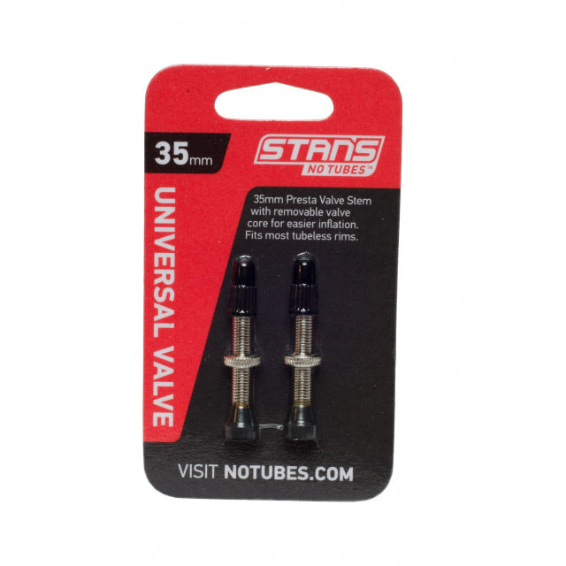 Valve Stem Pair, Universal, Presta, 35MM