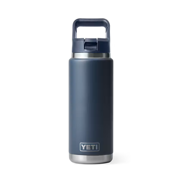 Rambler 26 oz / 769 ML Water Bottle  WITH BLACK STRAW CAP
