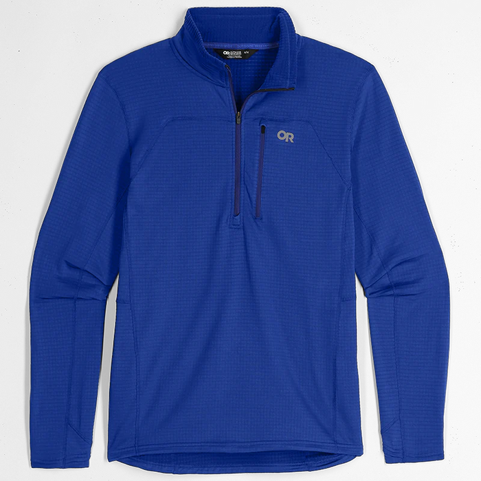 Men's Vigor Grid Fleece Half Zip