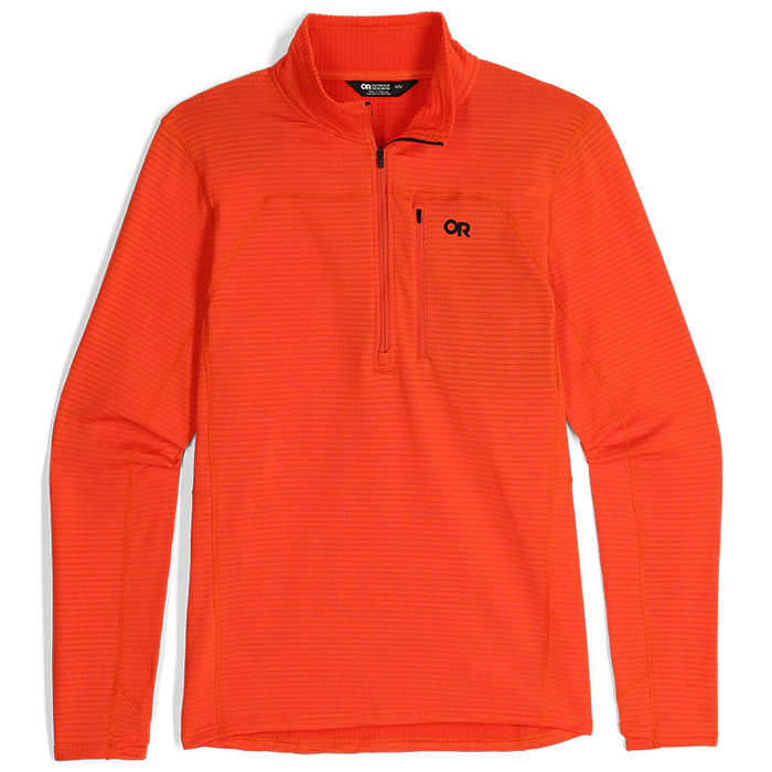 Men's Vigor Grid Fleece Half Zip