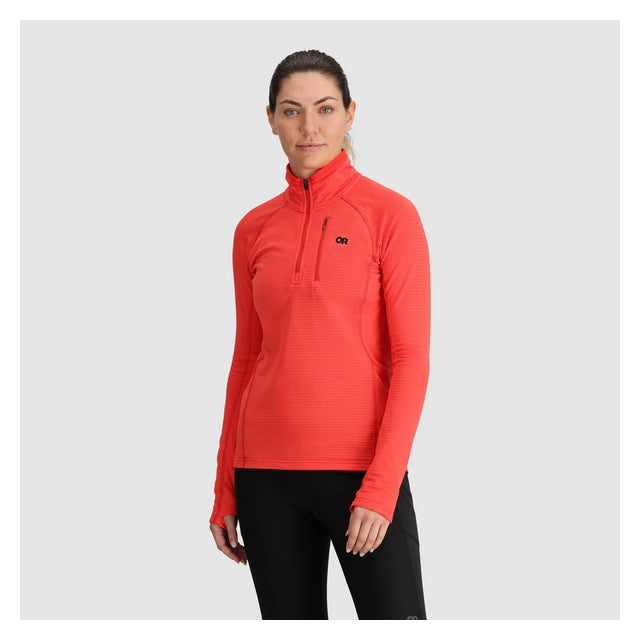 Women's Vigor Grid Fleece Quarter Zip