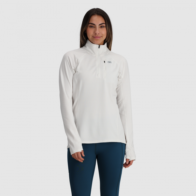 Women's Vigor Grid Fleece Quarter Zip