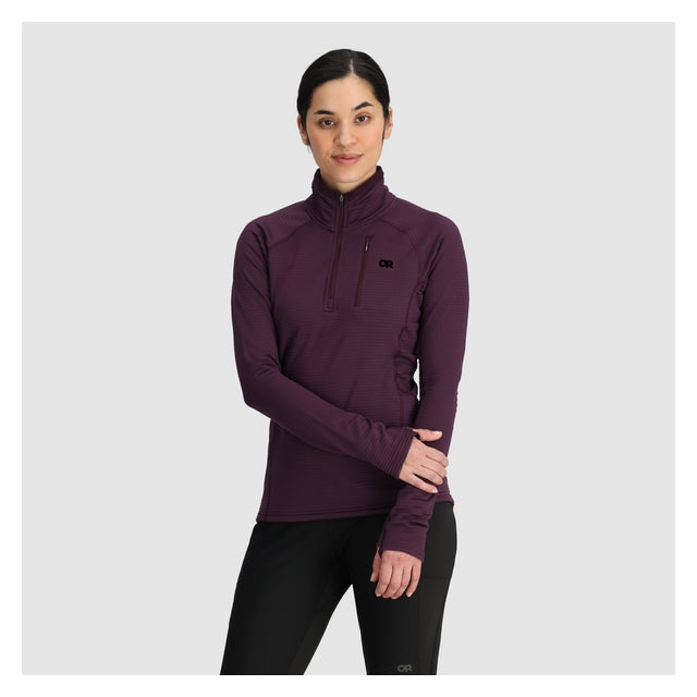 Women's Vigor Grid Fleece Quarter Zip