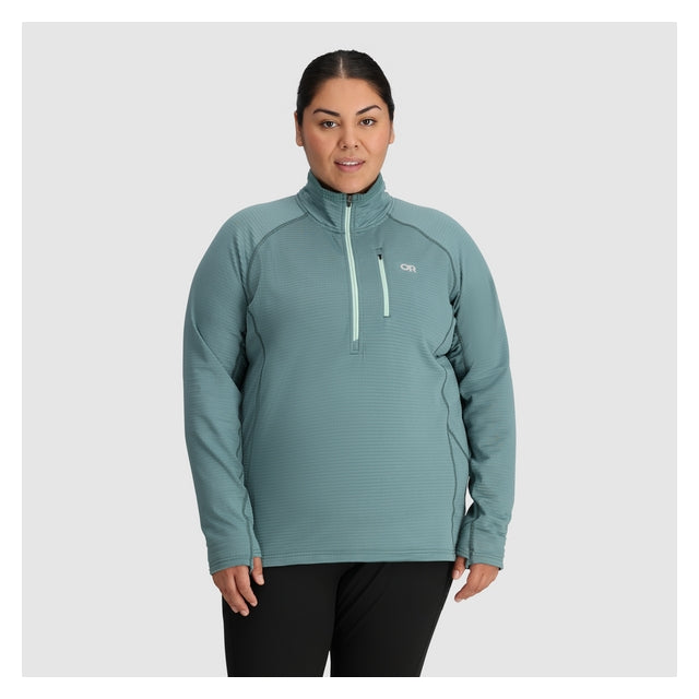 Women's Vigor Grid Fleece Half Zip-Plus
