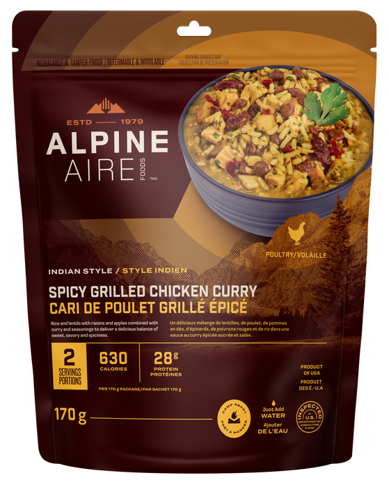 Spicy Grilled Chicken Curry