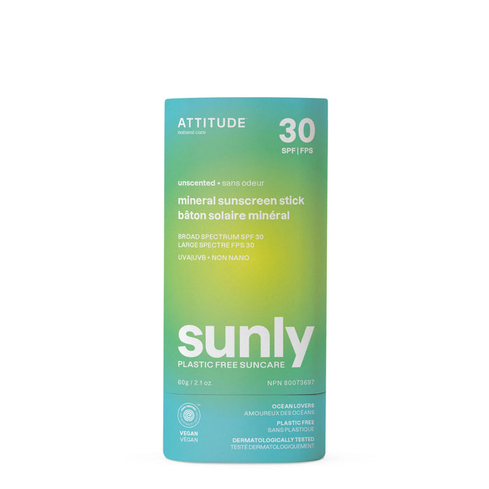Plastic Free Mineral Sunscreen Stick Spf 30