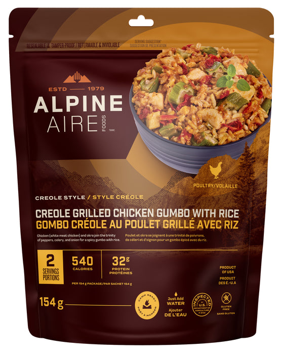 Creole Grilled Chicken Gumbo with Rice