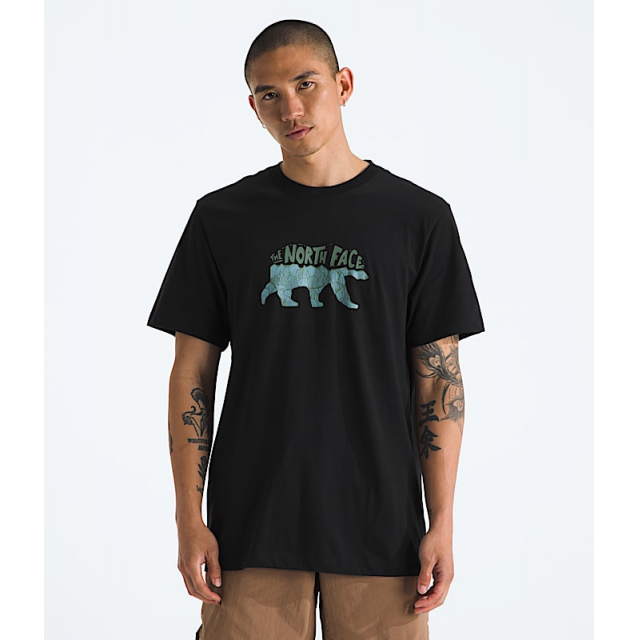 Men's Evolution TNF Bear Short Sleeve Tee-Graphic