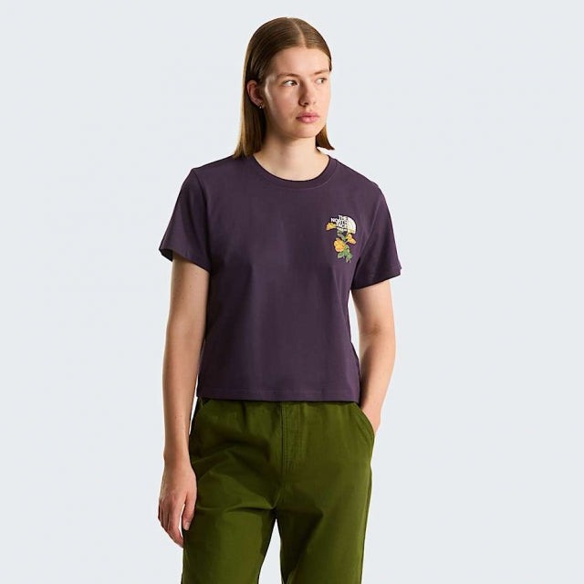 Women's Flora Embro Regular Short Sleeve Tee - Graphic