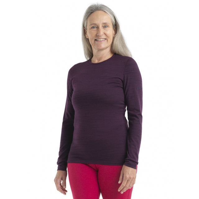 Women's 200 Oasis LS Crewe Ski Tracks