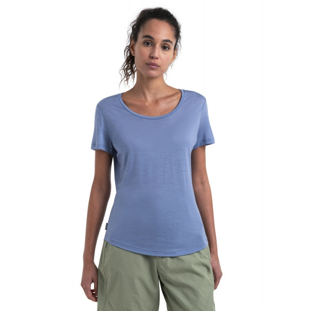 Women Merino Blend 125 Cool-Lite Sphere SS Scoop Tee