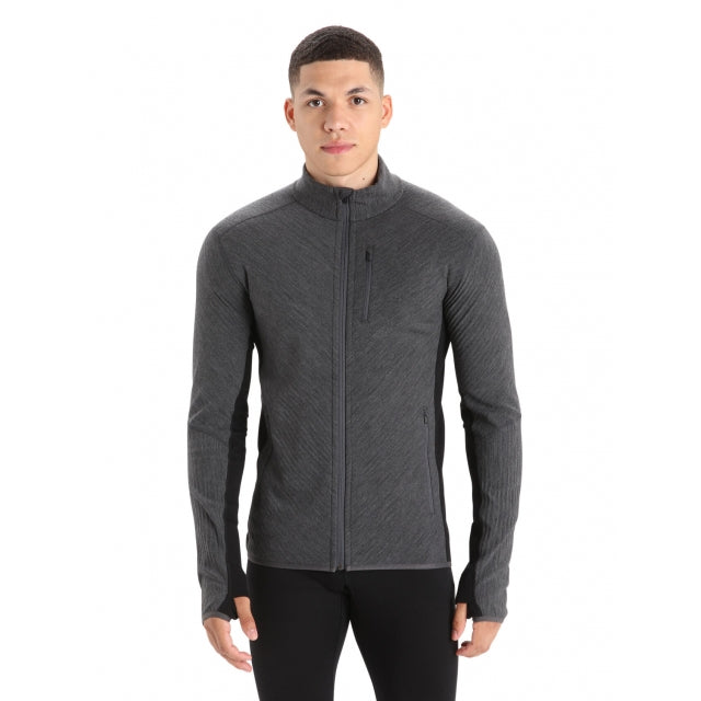 Men Descender LS Zip