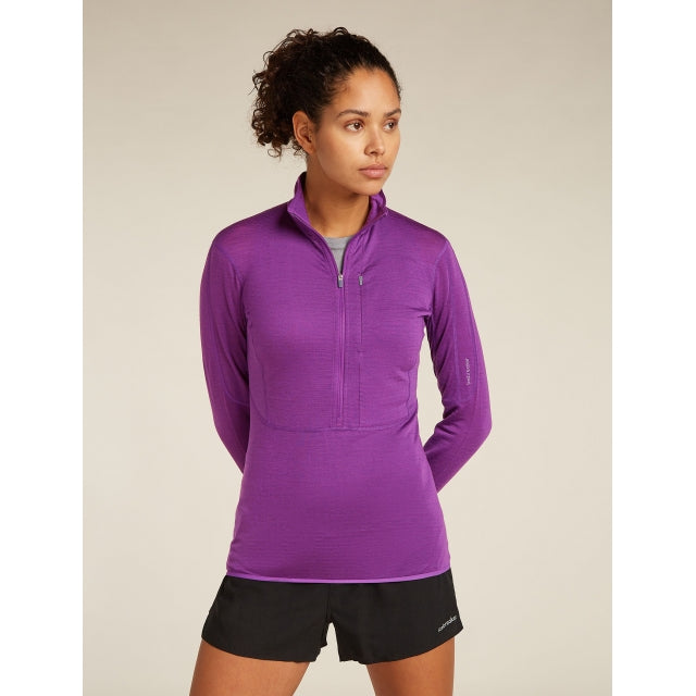 Women's Merino Blend 200 RealFleece Descender LS Half Zip