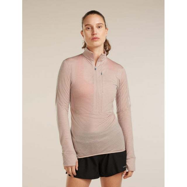 Women's Merino Blend 200 Realfleece Descender LS Half Zip