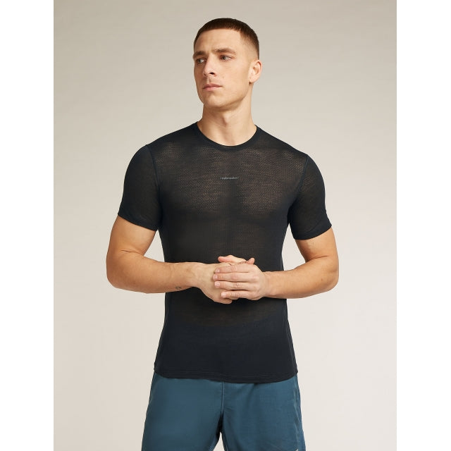 Men's Merino Blend 75 Cool-Lite Featherlight SS Crewe