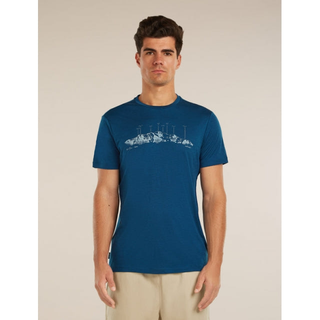 Men's Merino 150 Tech Lite SS Tee The Peaks