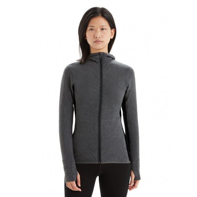 Women's Descender LS Zip Hood