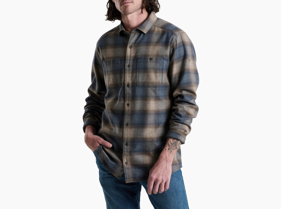 Men's Law Flannel LS