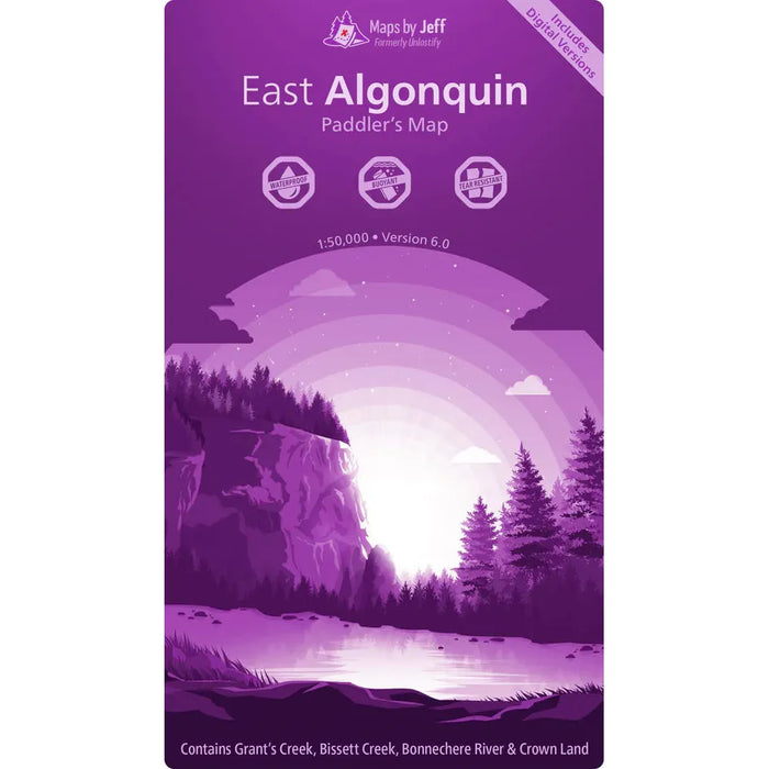 East Algonquin Paddling Map