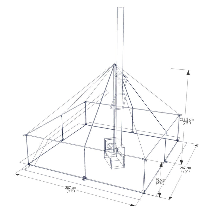 Esker Classic 10x10 Winter Hot Tent