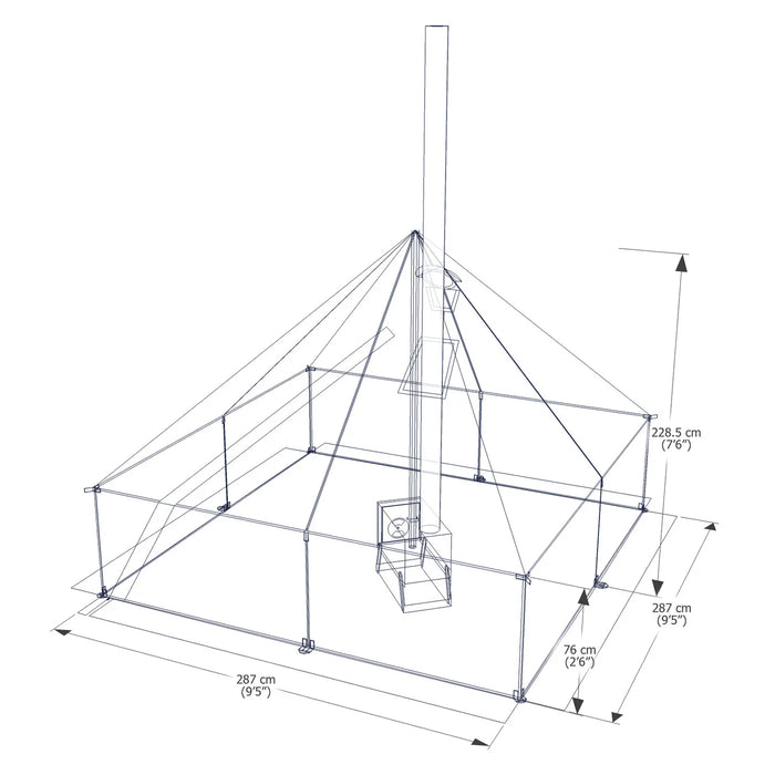 Rental Winter Hot Tents