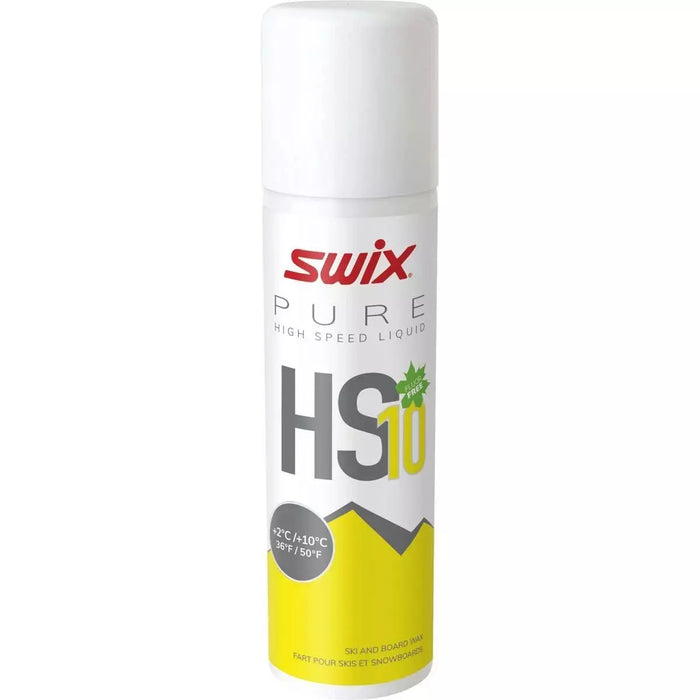 SWIX HS10 Liquid Yellow, +2 C/+10 C, 125ml