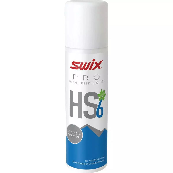SWIX HS6 Liquid Blue, -4 C/-12 C, 125ml