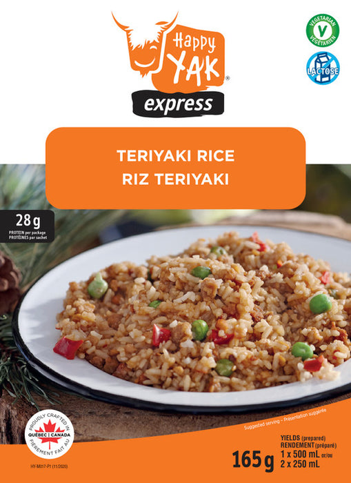 Teriyaki Rice  (Vegan, lactose free)