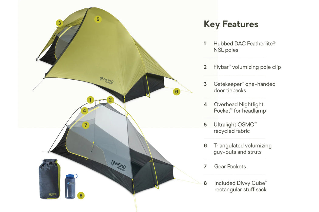 Hornet OSMO Ultralight Backpacking Tent