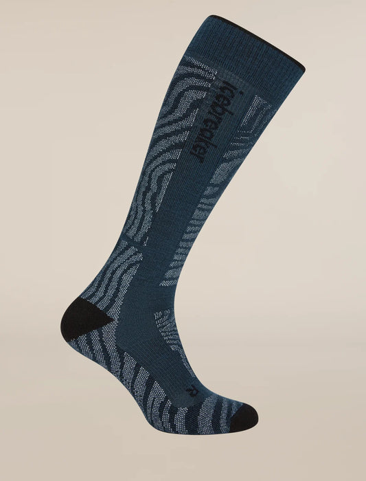 Men's Merino Blend Ski+ Medium OTC Mountain Contour