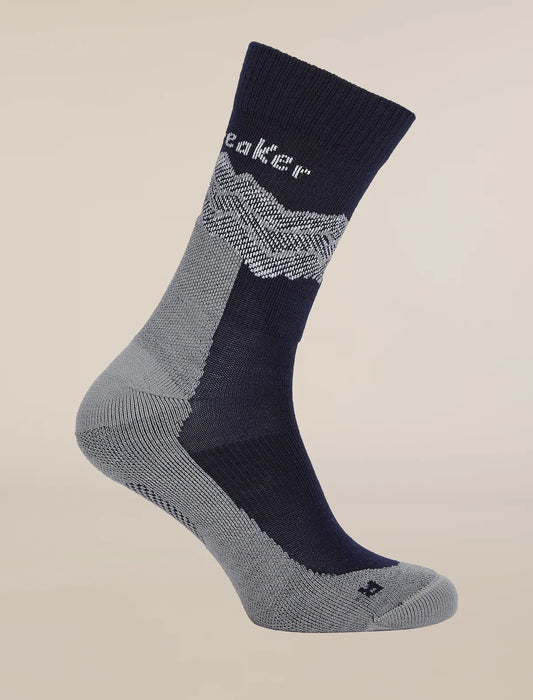 Men's Merino Hike+ Medium Crew Across the Peaks