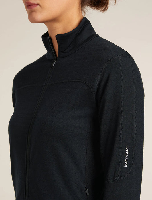 Women's Merino Blend 300 RealFleece Descender LS Zip