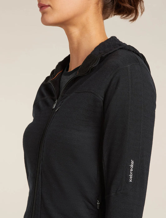 Women's Merino Blend 300 RealFleece Descender Long Sleeve Zip Hoodie