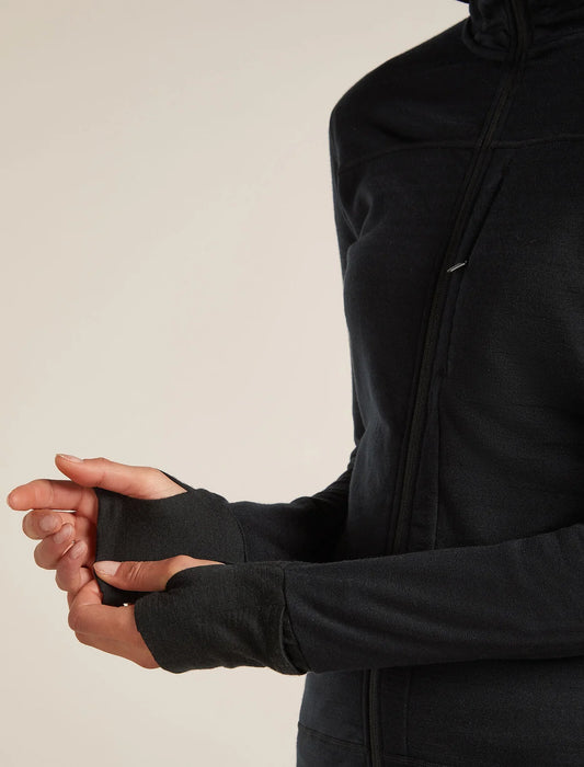 Women's Merino Blend 300 RealFleece Descender Long Sleeve Zip Hoodie