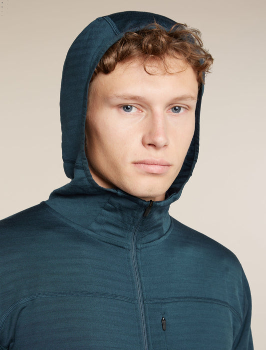 Men's Merino Blend 300 RealFleece Descender Long Sleeve Zip Hoodie