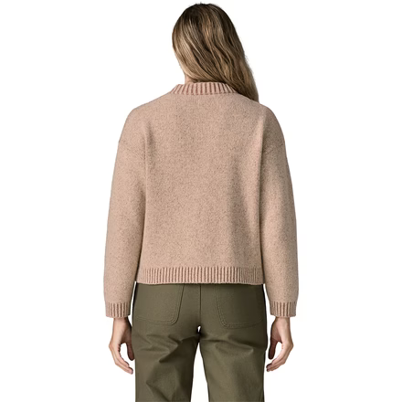 Women's Recycled Wool Sweater Jacket
