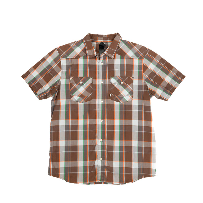 Men's Short Sleeve Button Shirt