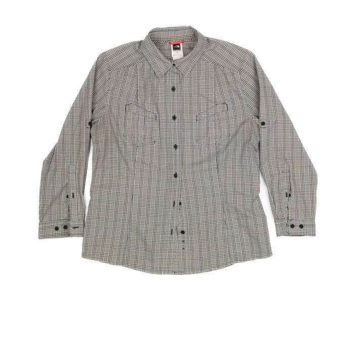 Women's Check Long Sleeve Button Shirt