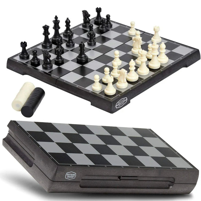 Basecamp Magnetic Chess & Checkers